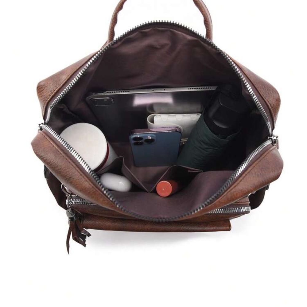 Brown Backpack - Picture 5 of 8